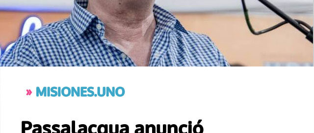 Passalacqua anunció descuentos y exenciones para el Impuesto Provincial Automotor 2026
