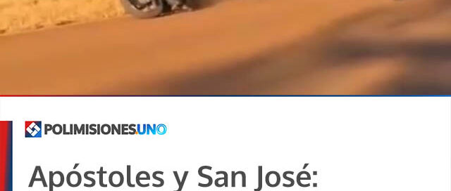 Apóstoles y San José: detuvieron a un motociclista por maniobras peligrosas en la vía pública
