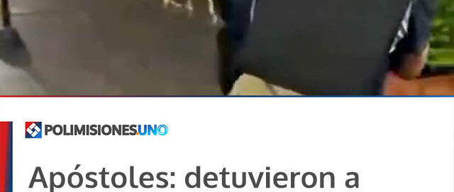 Apóstoles: detuvieron a un hombre por múltiples robos y recuperaron objetos sustraídos